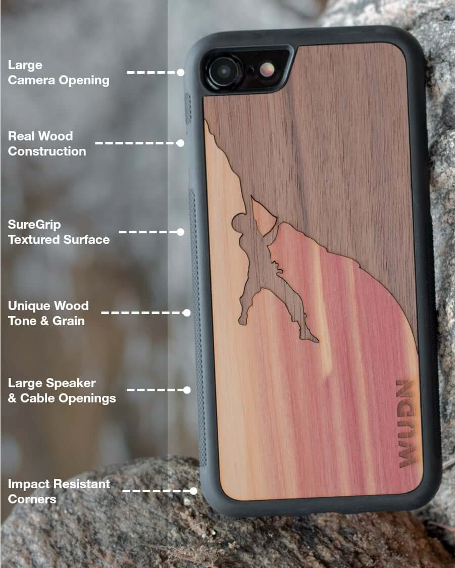 Wood phone case for iPhone XR compatible protective cell phone cover  shockproof slim fit laser engraved Fabulous Vegas design Black wood case  for Men & Women by CaseYard 