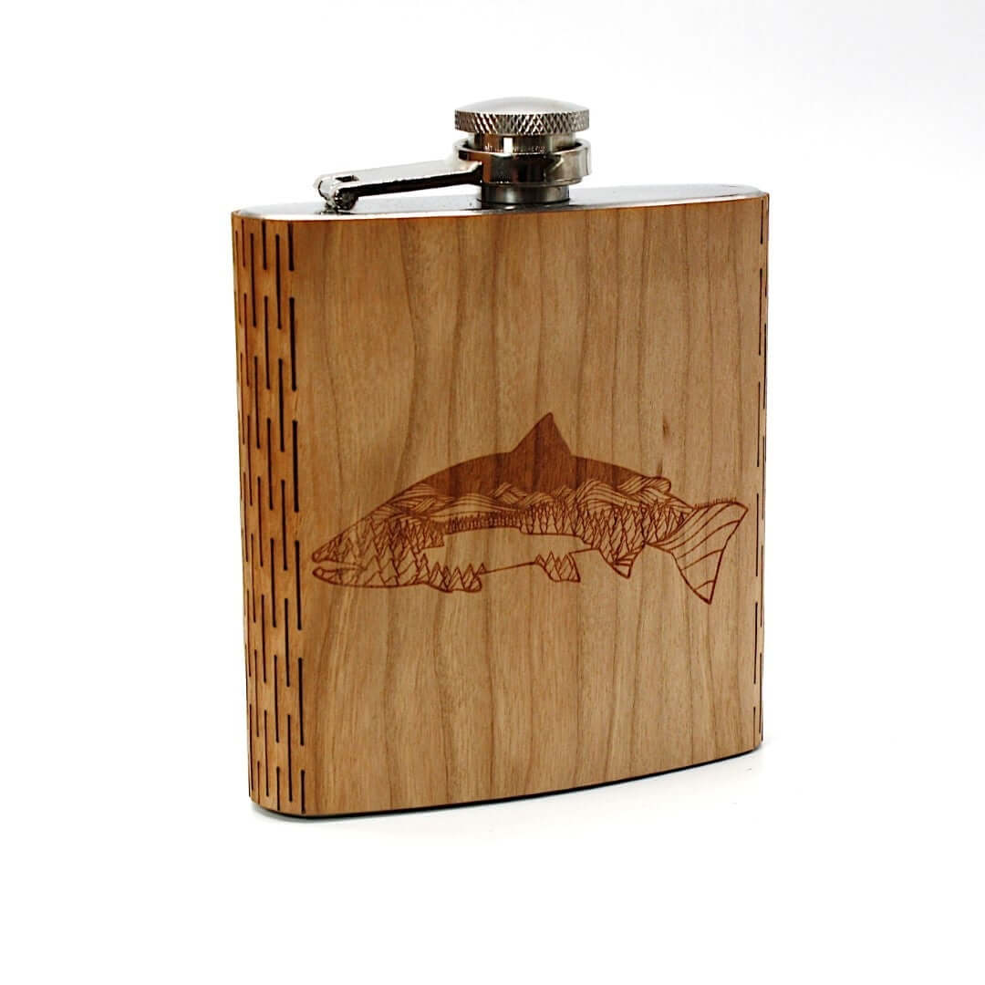 Fishing Lure Crate. Personalized. Vintage Style. Aged Wood. Laser Engraved  