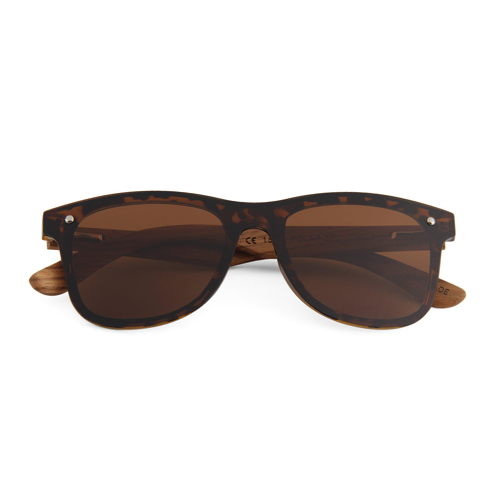 Real Wood Windscreen Style Sunglasses by WUDN