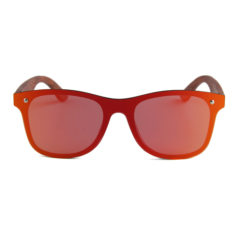 Real Wood Windscreen Style Sunglasses by WUDN