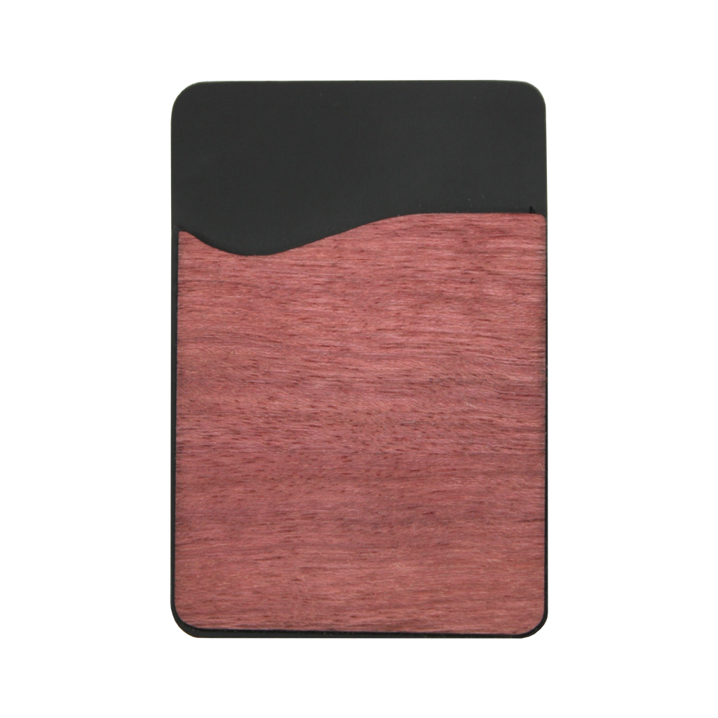 Wooden Phone Wallet - 7 Gorgeous Wood Species (Learn More)